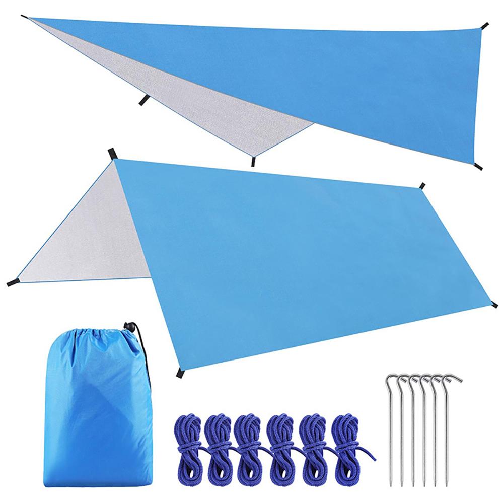 Cheap Goat Tents Waterproof Canopy Tent Uv Protection Sunshade Multifunctional Tent Ultralight Garden Canopy Shelter For Outdoor Camping Tourist   